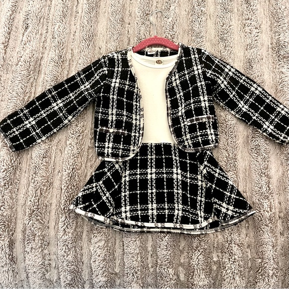 Other - Girls 3T long sleeve dress with jacket: Boutique